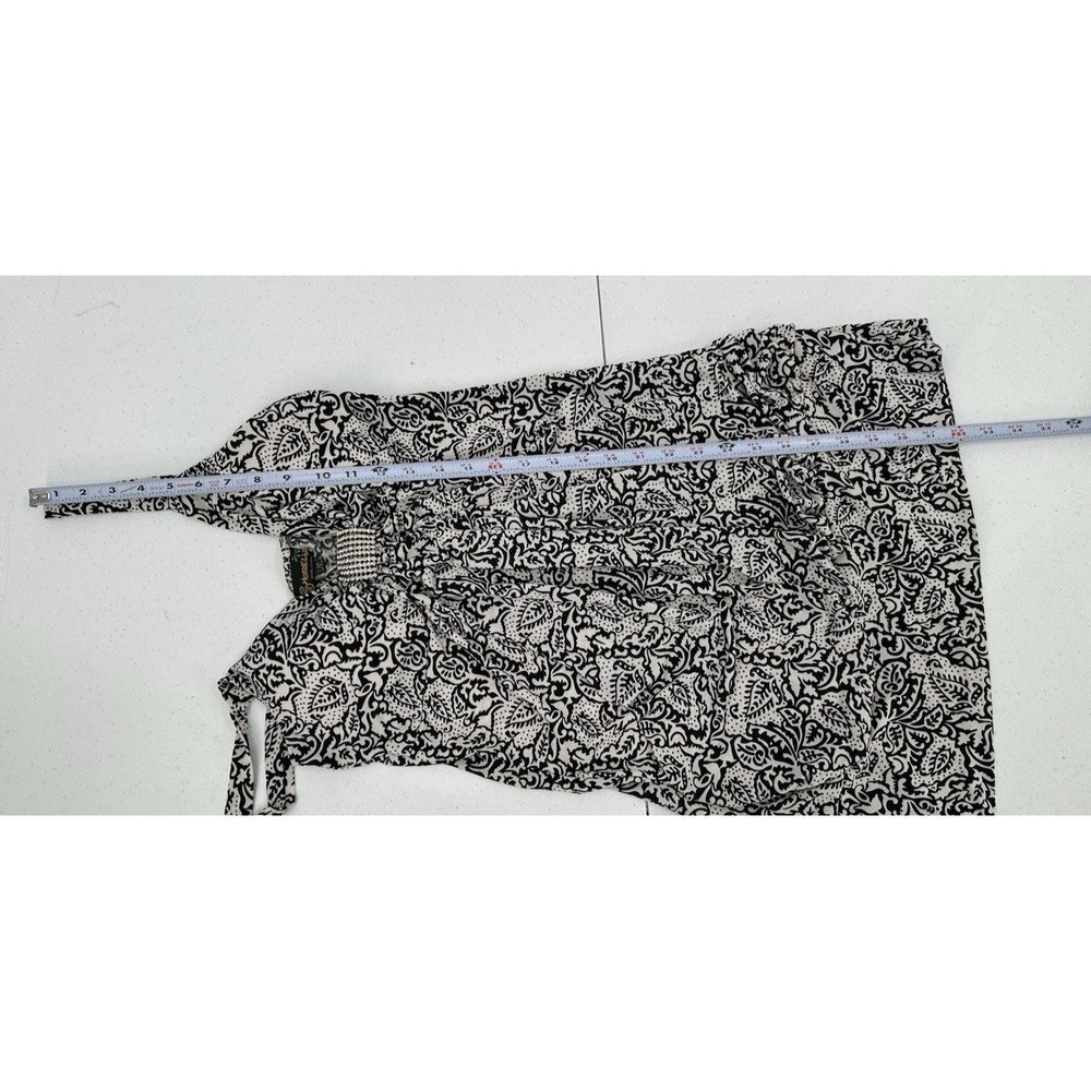 Shoreline Beach Coverup Womens L/XL Paisley Bling Rhinestones Cruise Resort - Picture 4 of 9